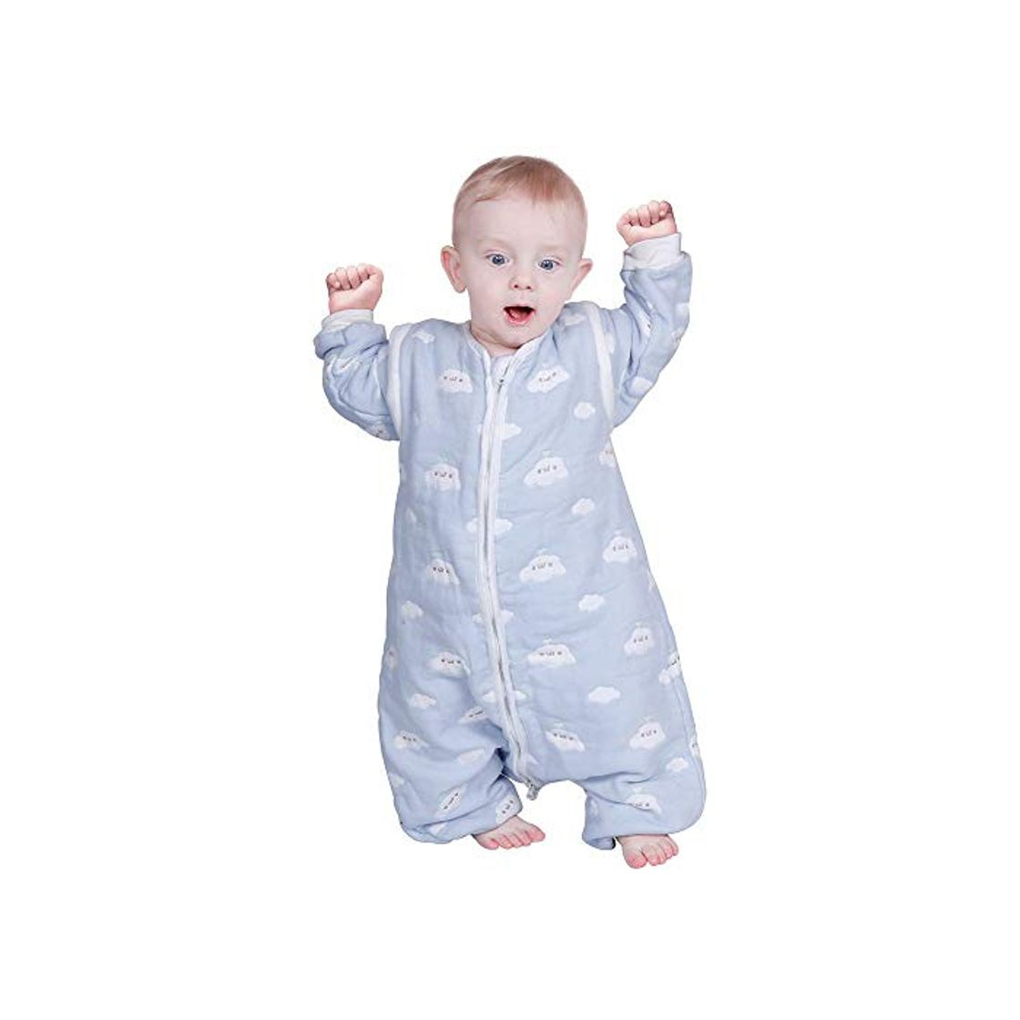 Moda Lictin Saco de Dormir para Bebés-Saco de Dormir para Bebés con Mangas