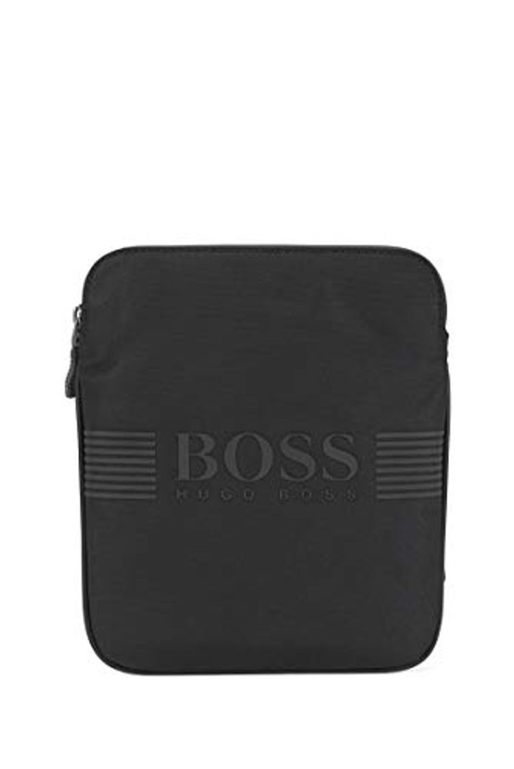 Lugar BOSS - Pixel_s Zip Env, Shoppers y bolsos de hombro Hombre, Negro