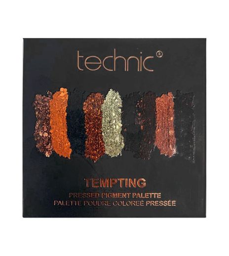 Technic Cosmetics - Paleta de sombras Pressed Pigments - Tempting