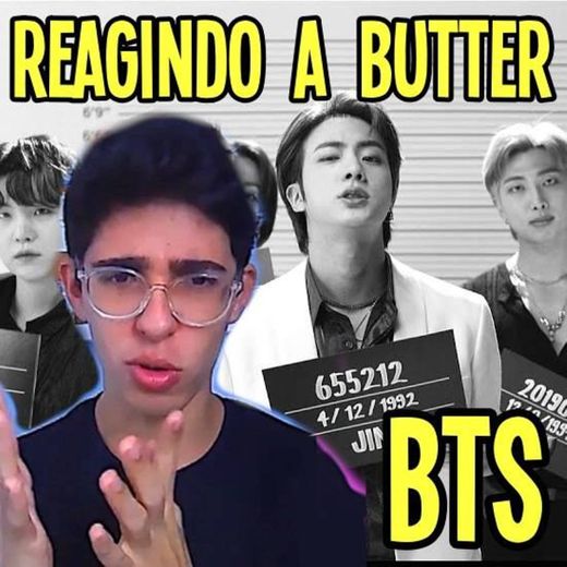 REAGINDO A BUTTER - BTS (OFFICIAL MUSIC VIDEO) - YouTube