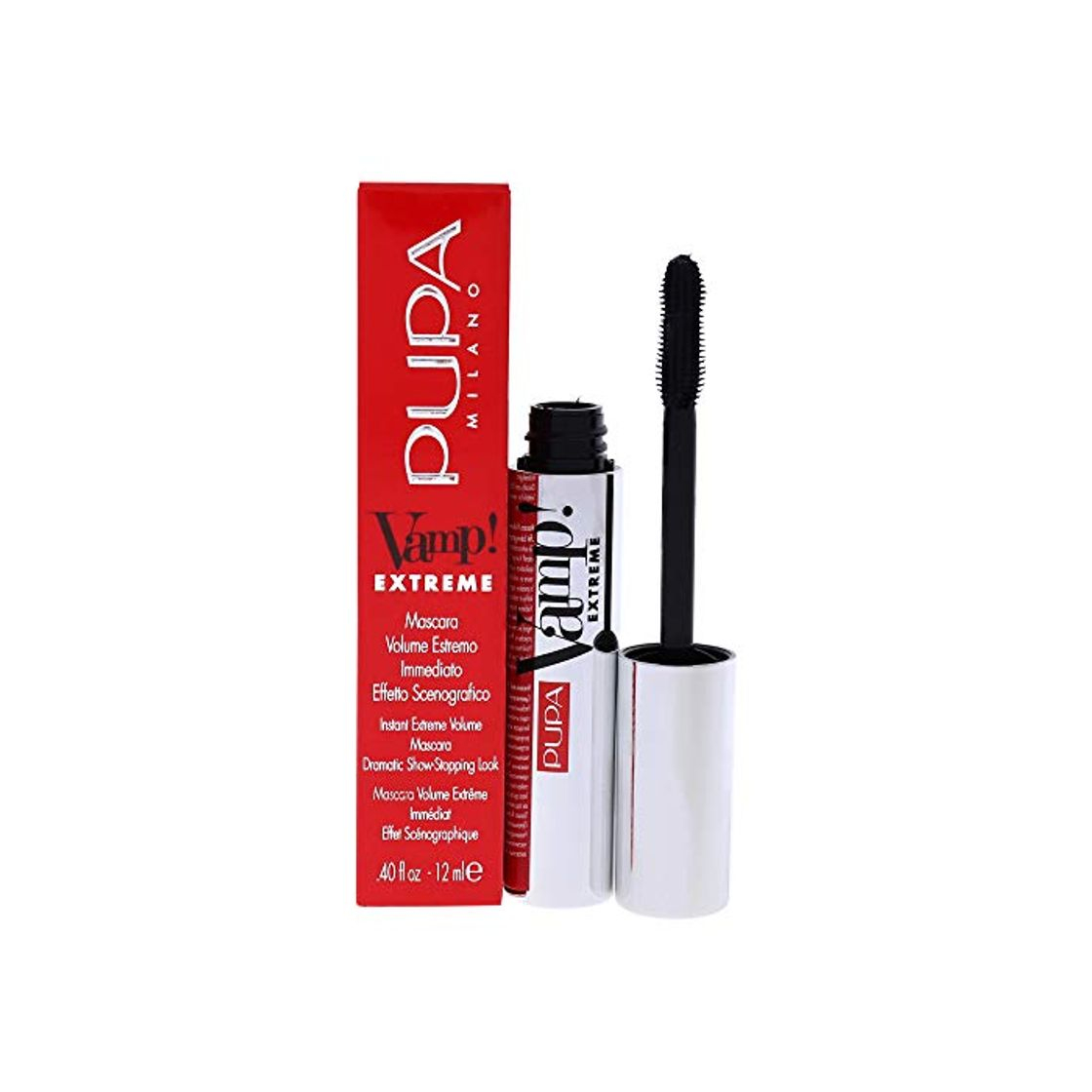 Belleza Pupa Vamp! Extreme Mascara 010 Black Tusz do rzęs pogrubiający