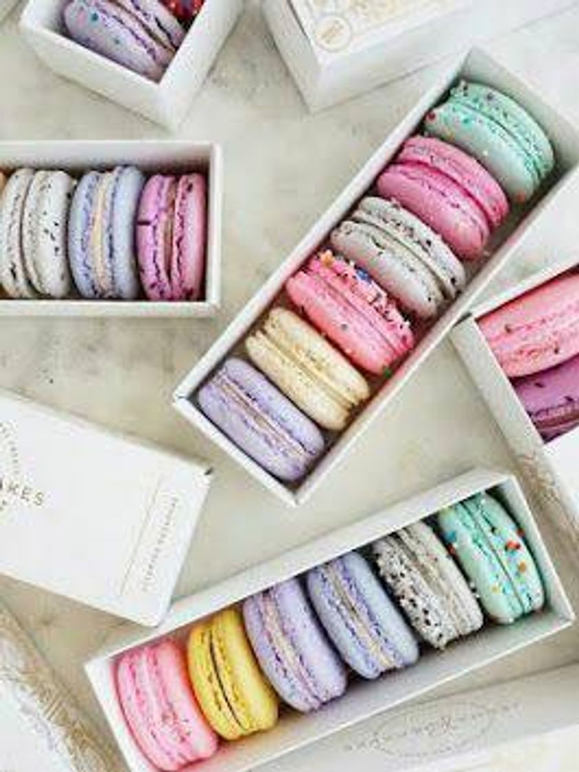 Moda Macarons❤🧡💛💚💙💜