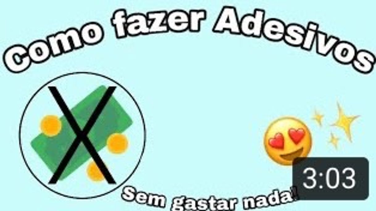 Moda Como Fazer Adesivos Sem Gastar Nada!