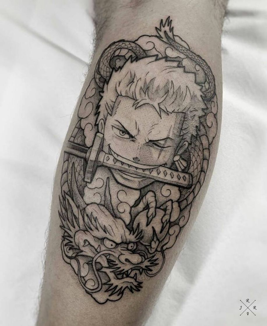 Moda Tatuagem Zoro 