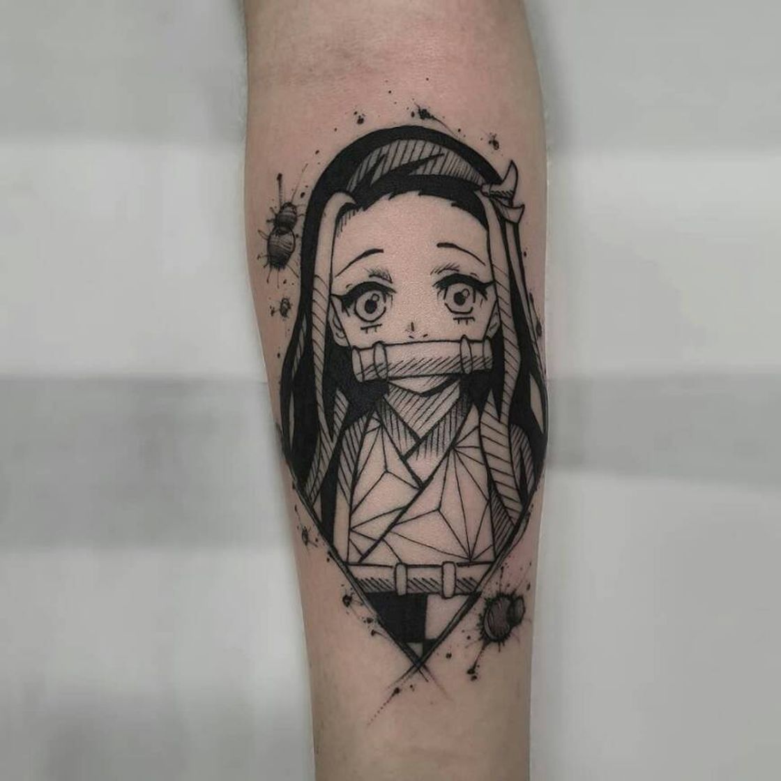 Moda Tatuagem Nezuko 