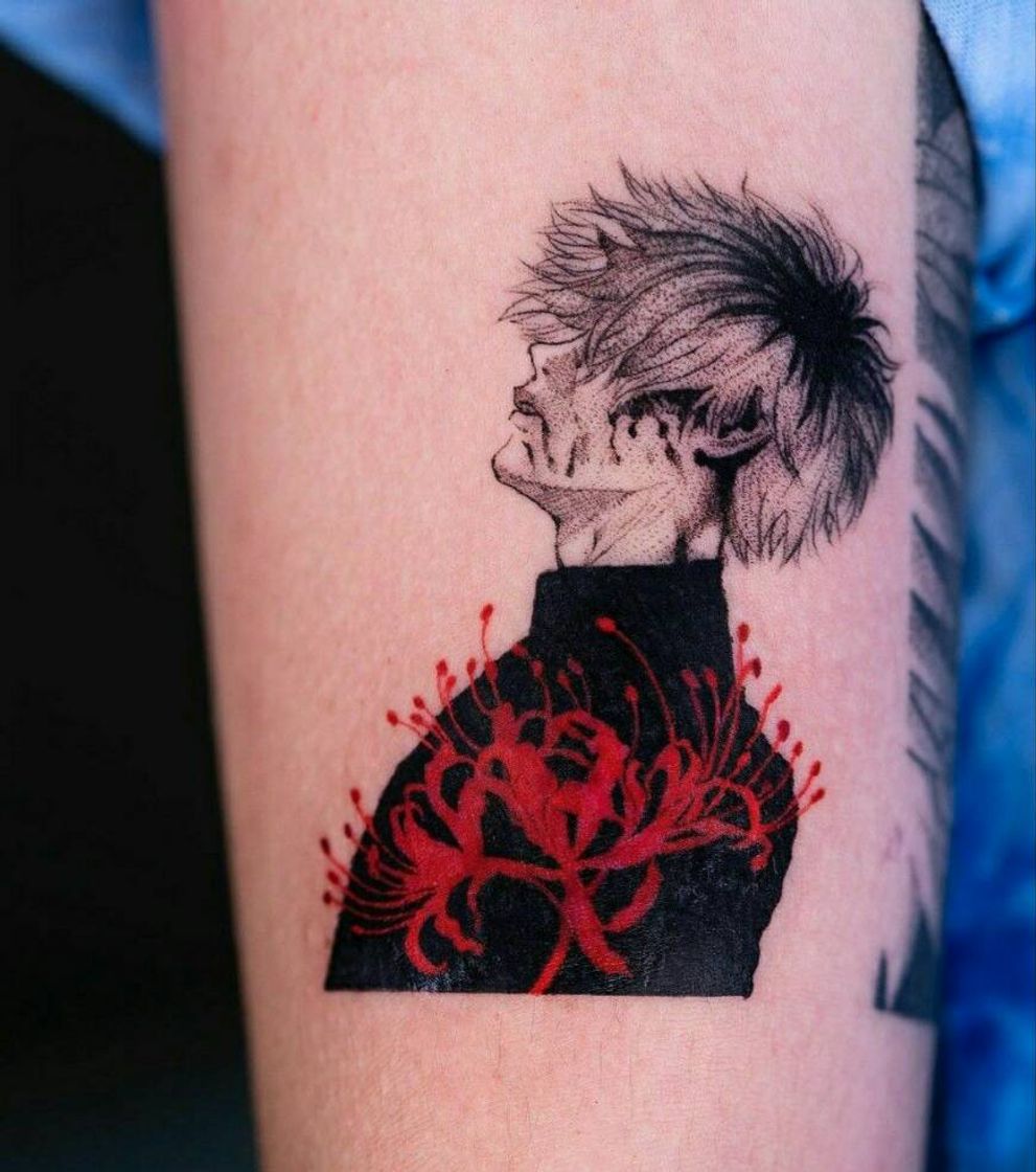 Fashion Tatuagem Kaneki 