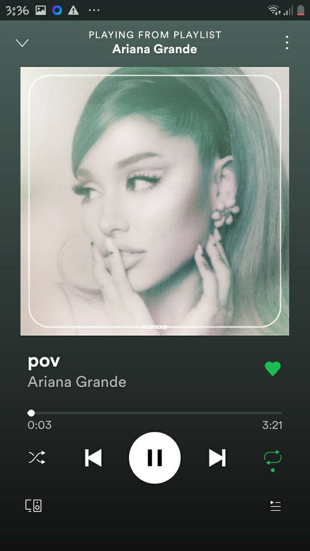 Canción Música Pov da ariana grande 