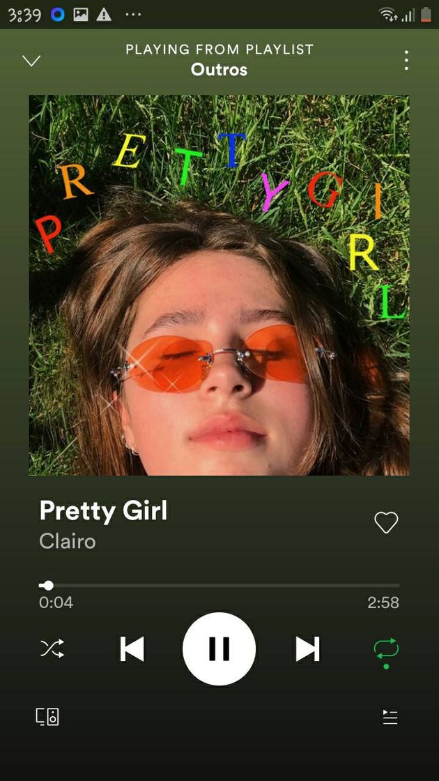 Canción Musica Pretty Girl da clairo