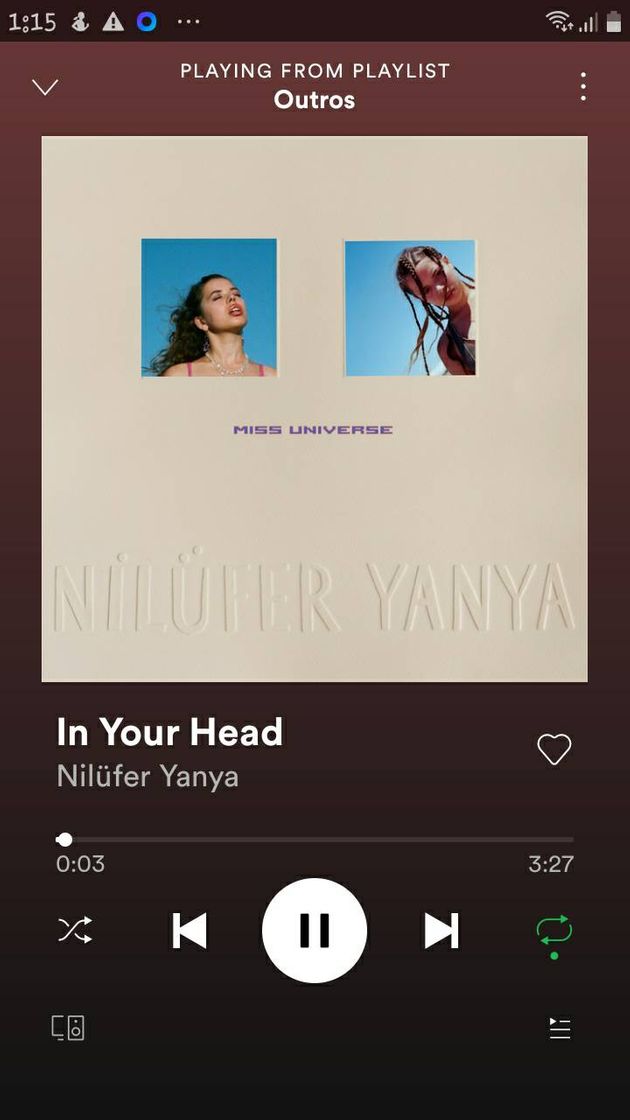 Canción Musica In Your Head