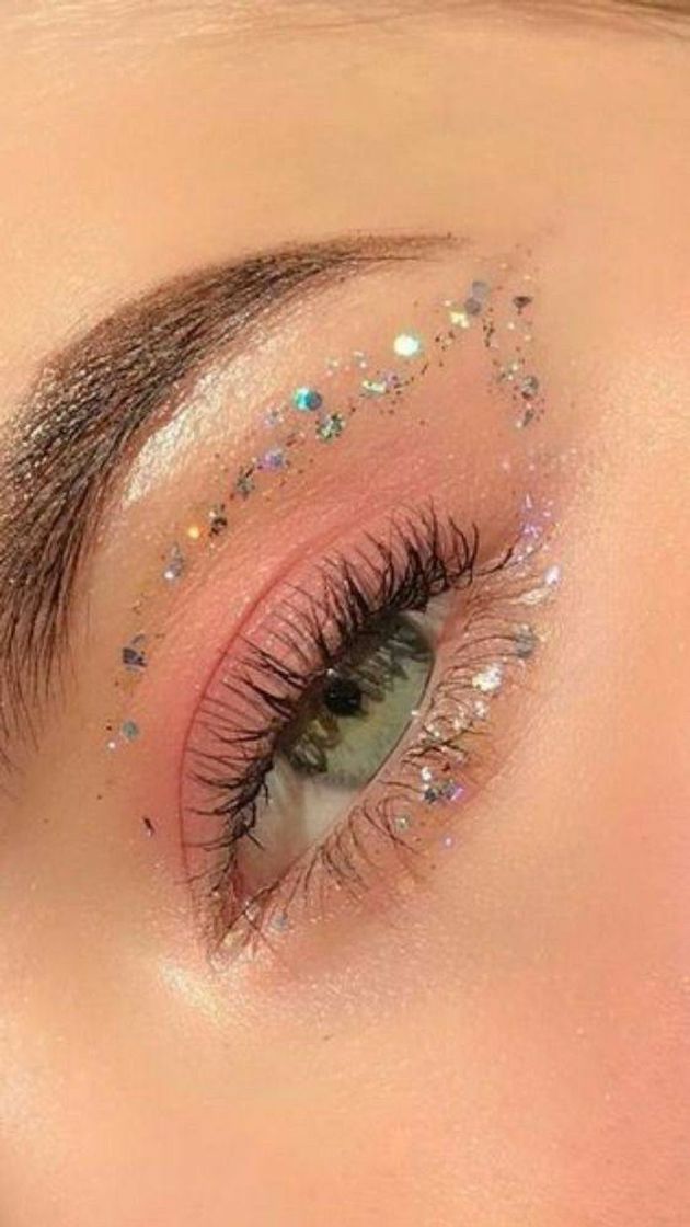 Moda Delineado com glitter