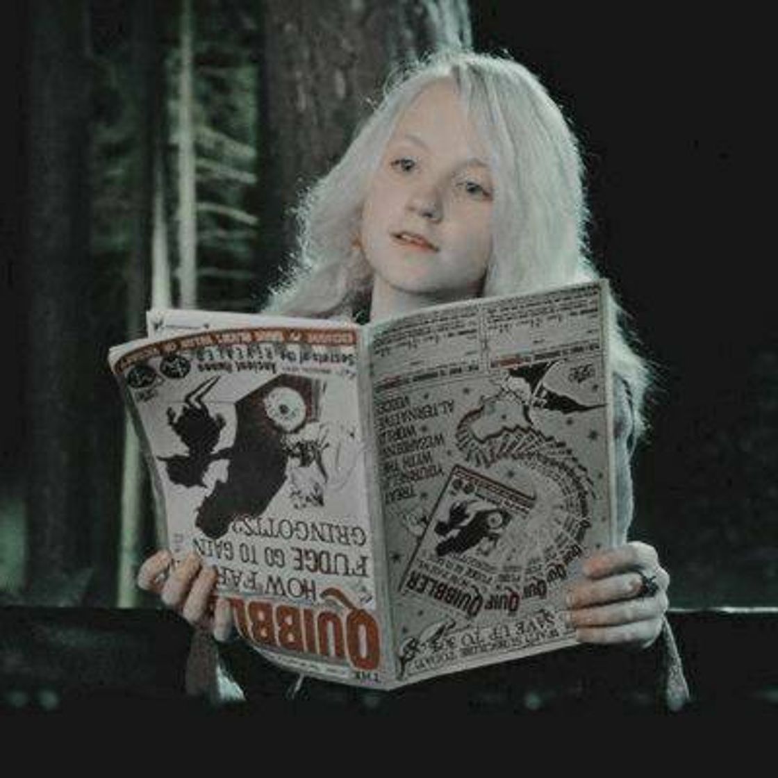 Fashion icon Luna Lovegood