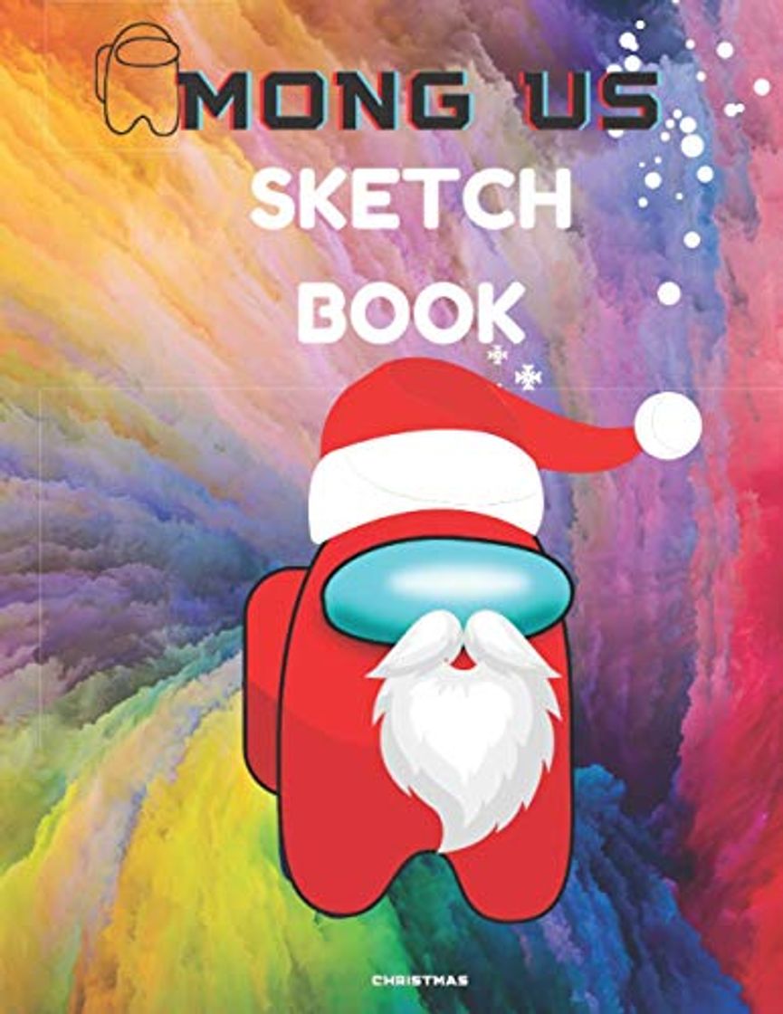 Libro Among Us Sketchbook Christmas: A Cute Notebook for Drawing, Writing, Painting or