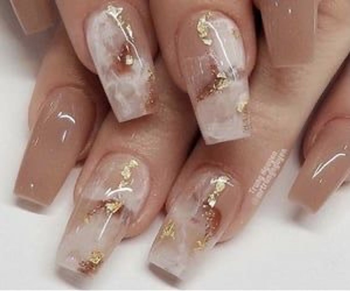 Moda classy nails.