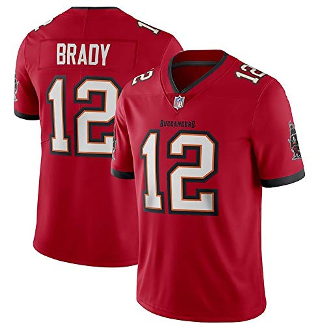 Fashion Longg-B NFL Jersey Buccaneers # 12 # 14 # 87 camiseta de