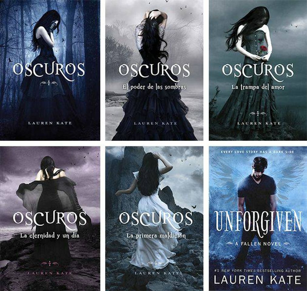 Libro Saga oscuros. Lauren kate