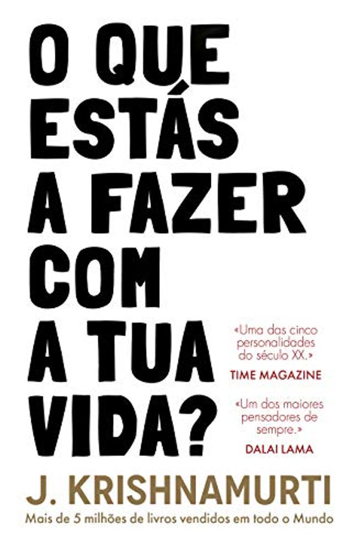 Book O Que Estás a Fazer Com a Tua Vida?