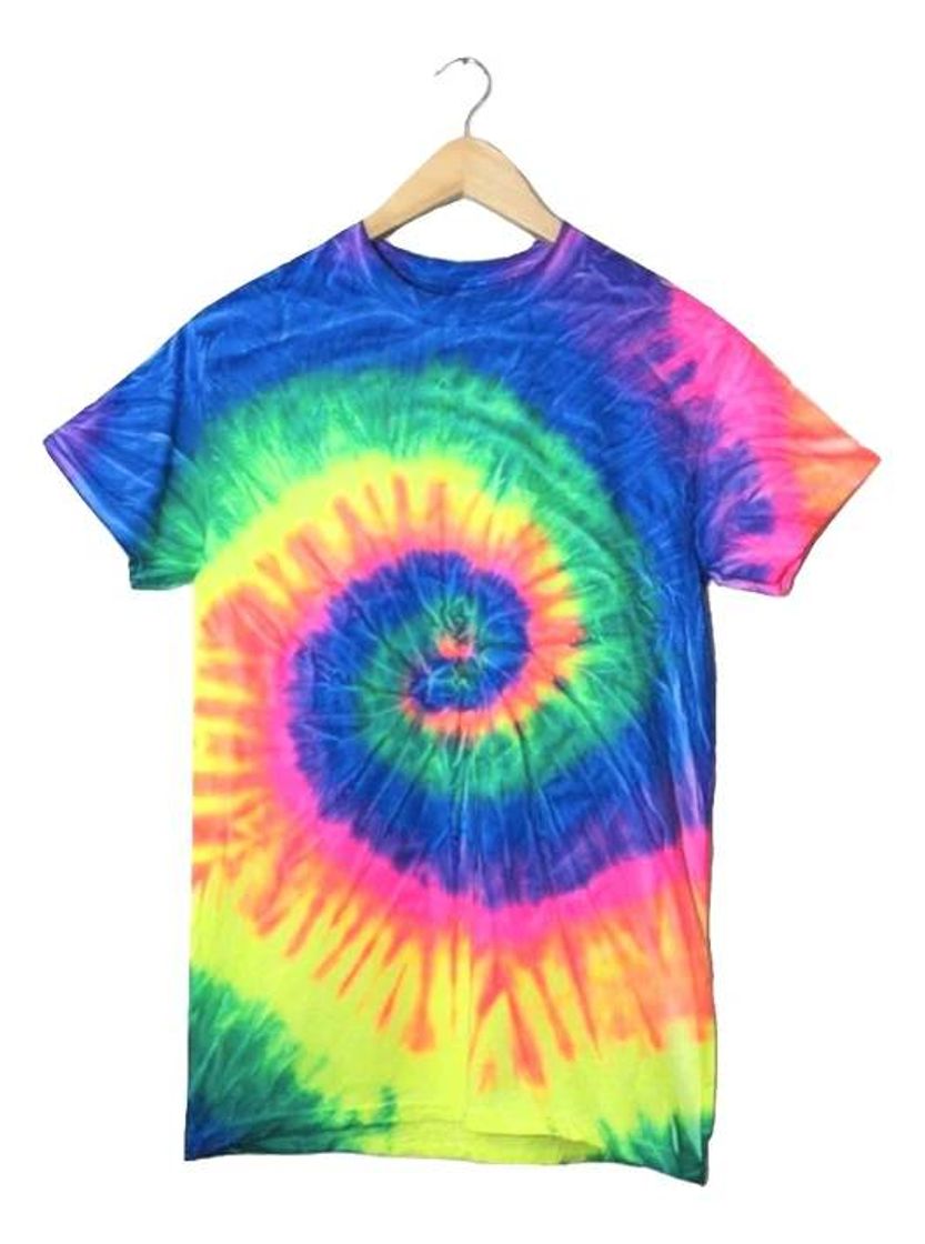 Moda Neon Rainbow Tie-Dye Unisex Tee – Era of Artists