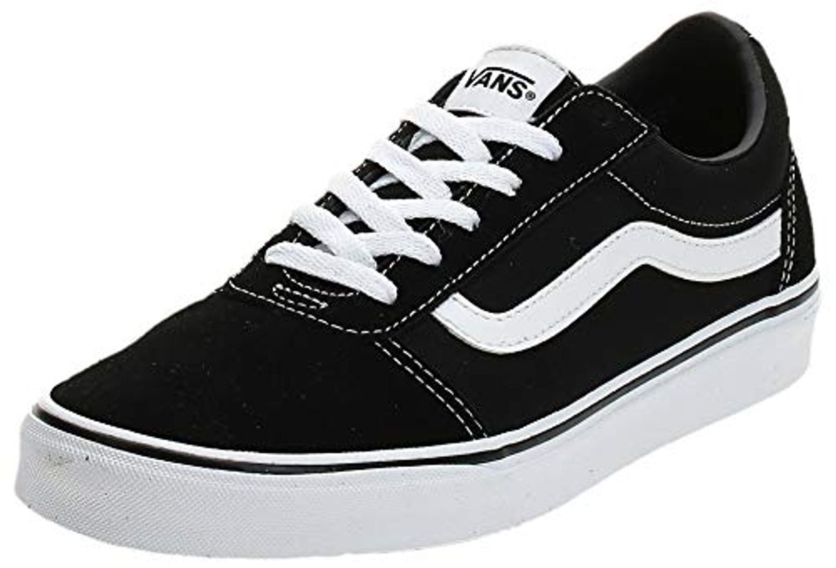 Social Vans Ward - Zapatillas para Mujer, Negro