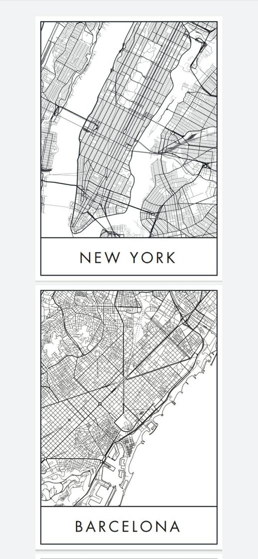 Moda Mapa de cidades grandes para imprimir