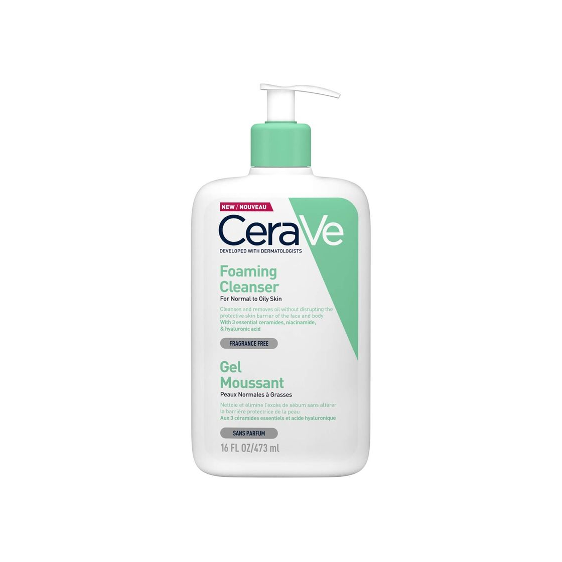 Producto CeraVe Foaming Facial Cleanser