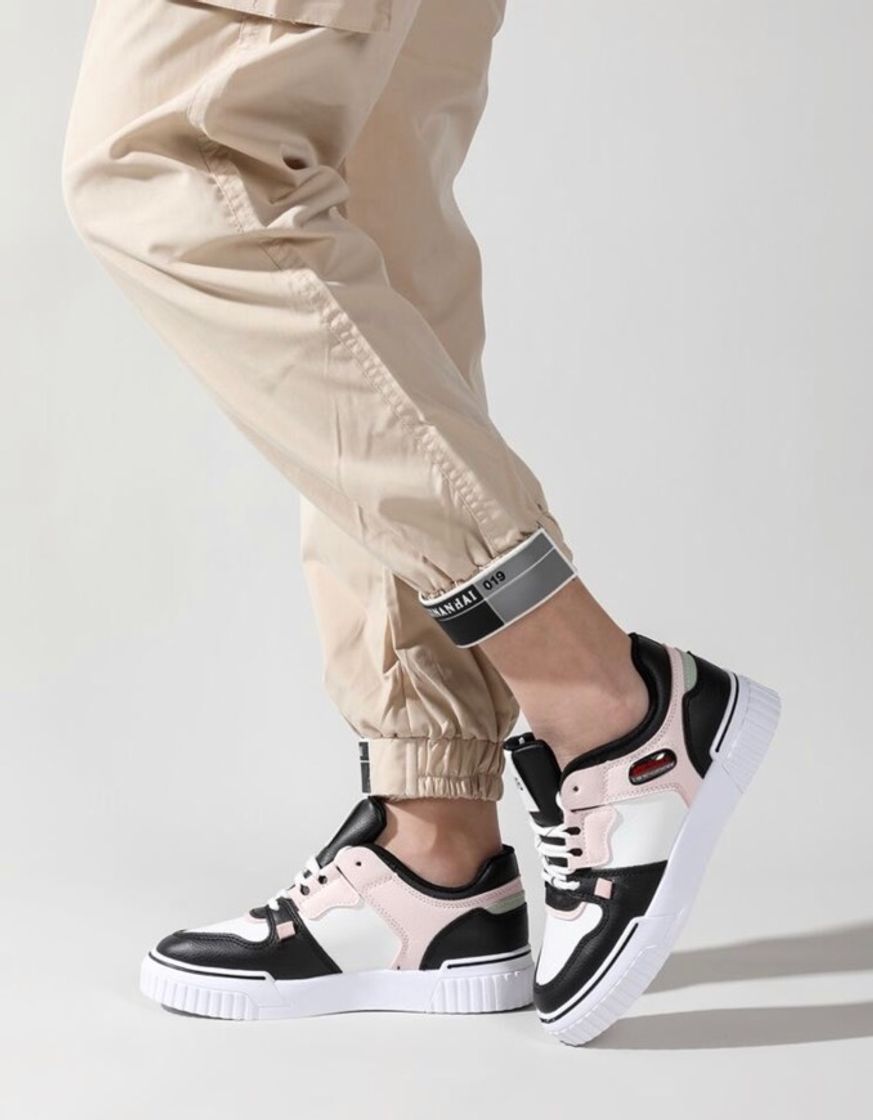 Moda Color Block Skate Shoes | SHEIN USA