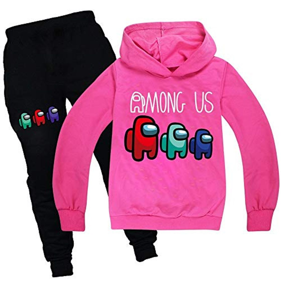 Moda Among us Sportswear Hoodie and Pants-Sweatshirt 3D Hoodie and Pants, Set of