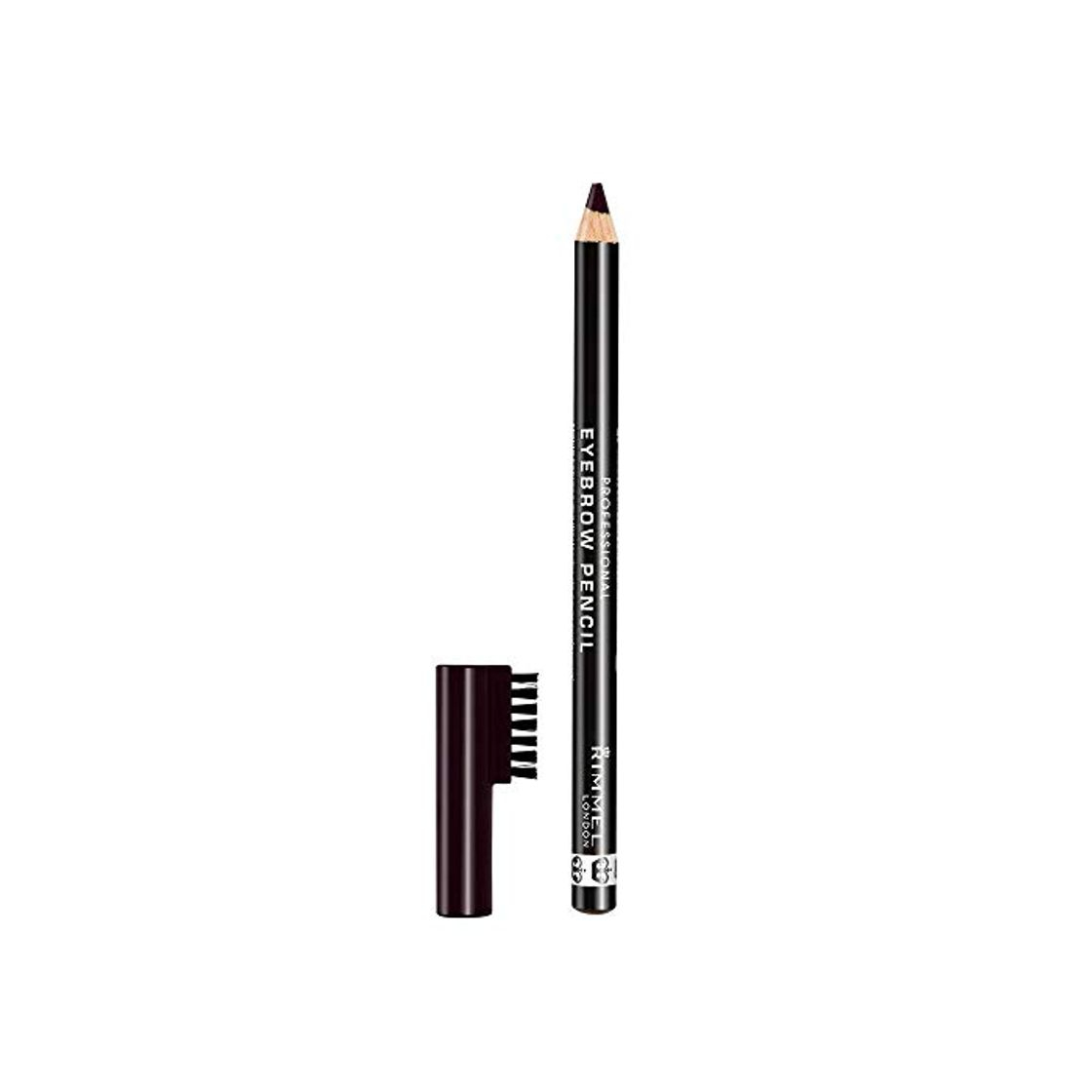 Social Rimmel London Lápiz Cejas, 1,4 g, Negro
