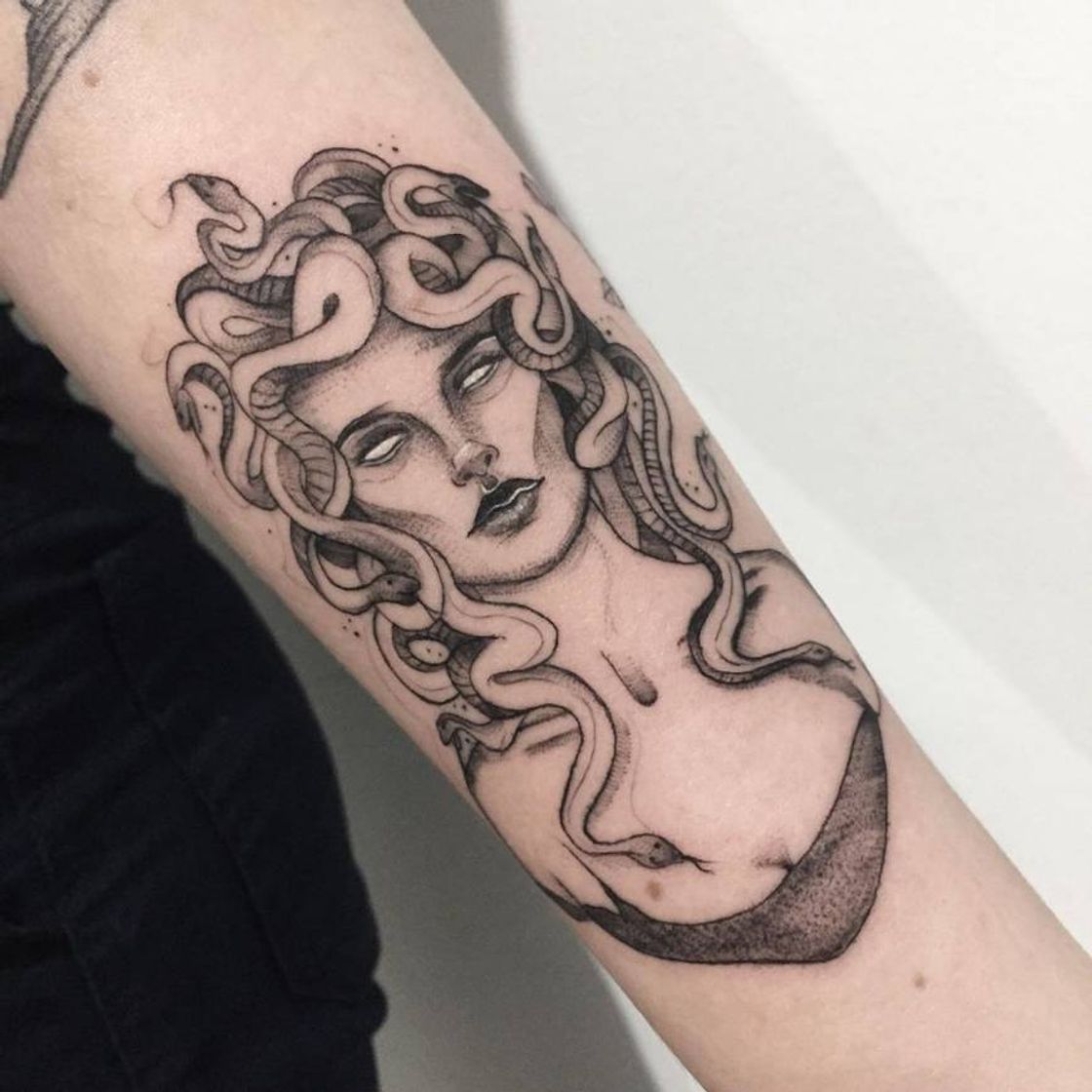 Fashion Tatto Medusa