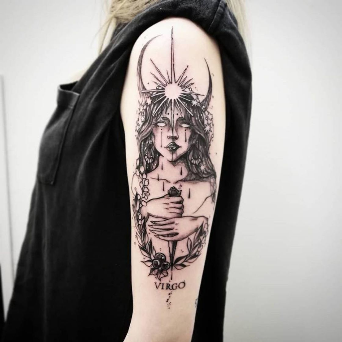 Fashion Virgo tatto