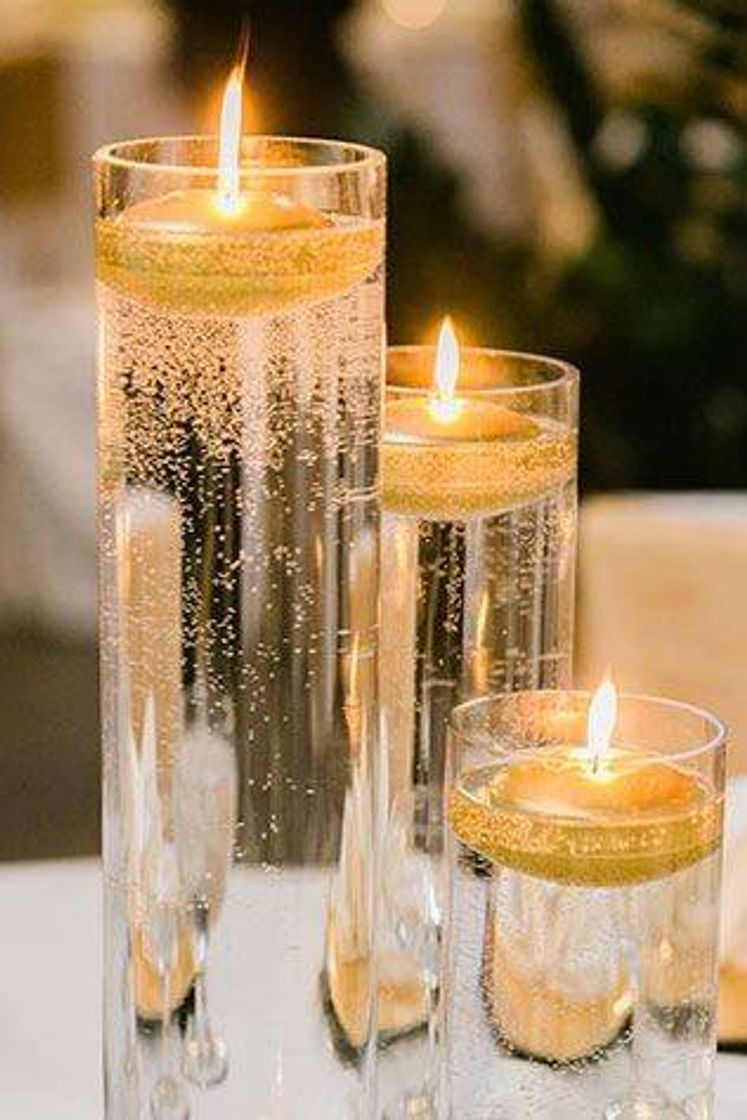 Fashion Happy new year candle