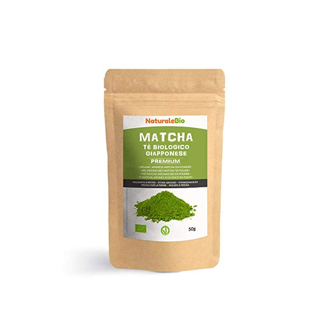 Productos Té Verde Matcha Orgánico Japonés En Polvo [ Calidad Premium ] 50g.