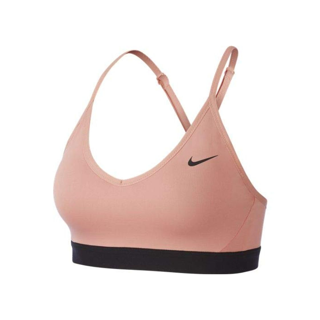 Products NIKE Indy Bra Sujetador de Deporte, Mujer, Pink Quartz/Pink Quartz/Black/