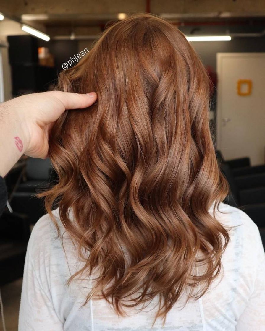 Moda Cabelo castanho acobreado 🖌️