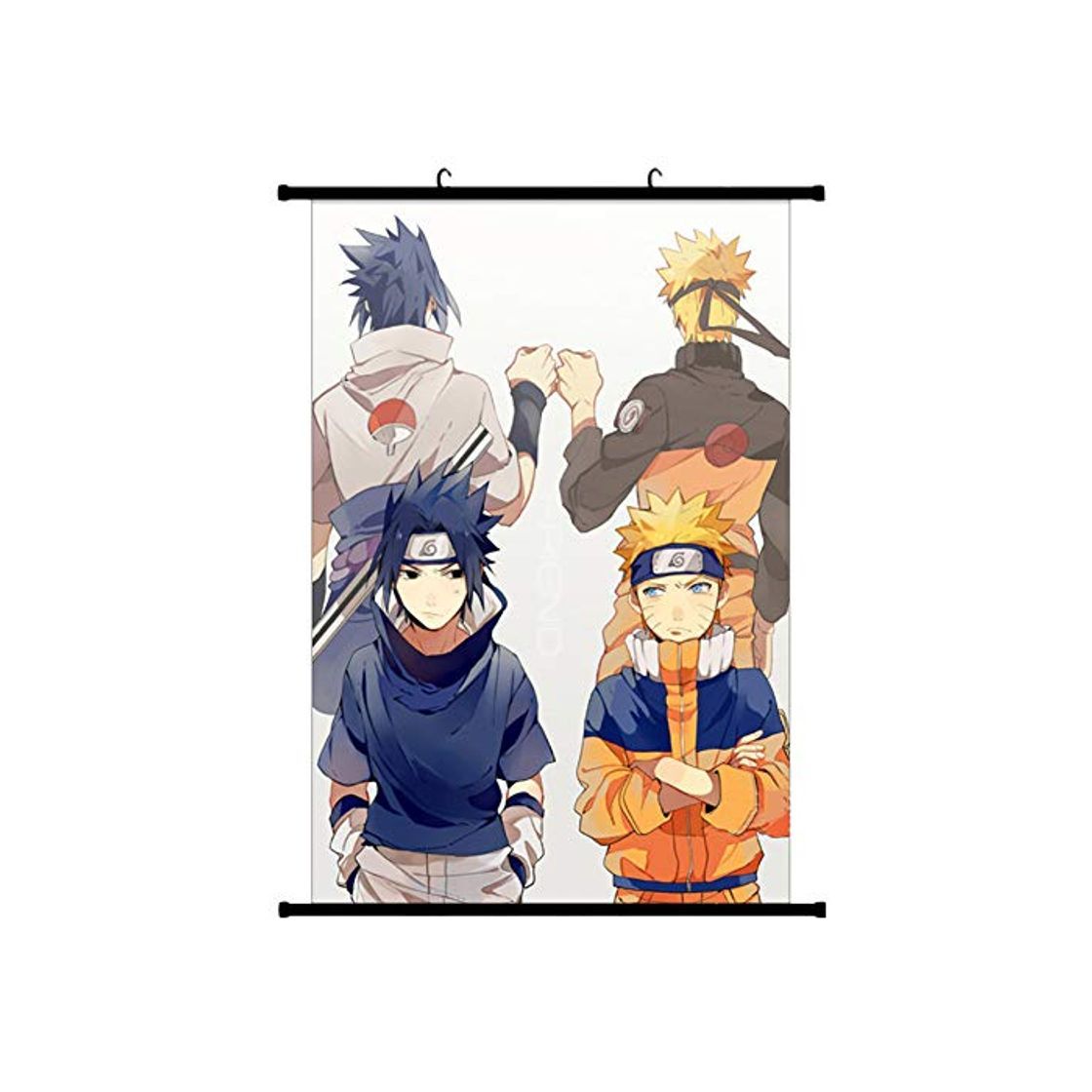 Products Póster de carrete de Cerealy Naruto de Uchiha Itachi Sasuke, tela de