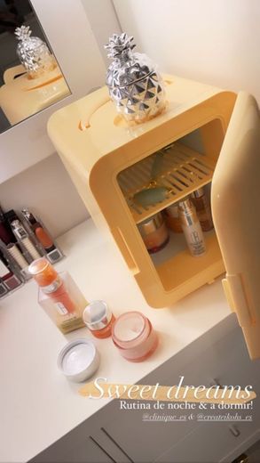FRIDGE MINI BOX - Mini frigorífico para cosméticos 4L - Frío y calor ...