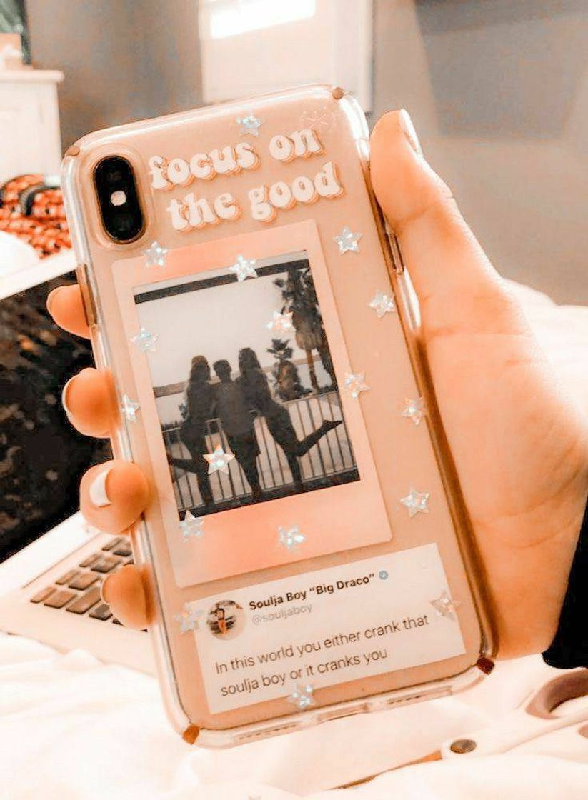 Capinha personalizada com foto e frases 