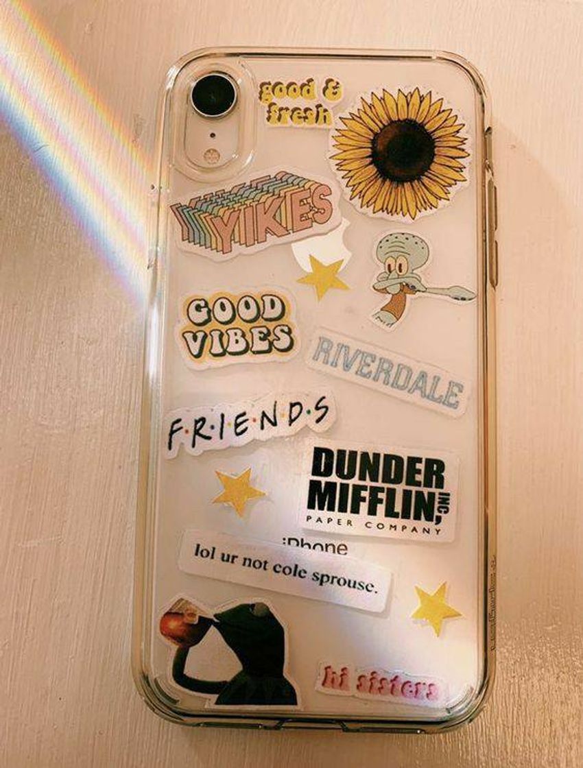 Capinha personalizada com adevisos vsco girl 