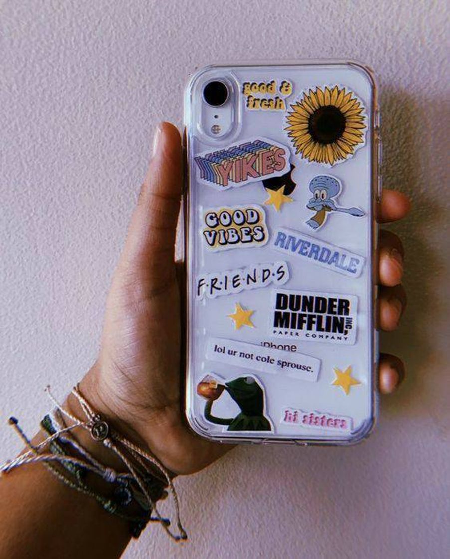 Capinha personalizada com adevisos vsco girl 