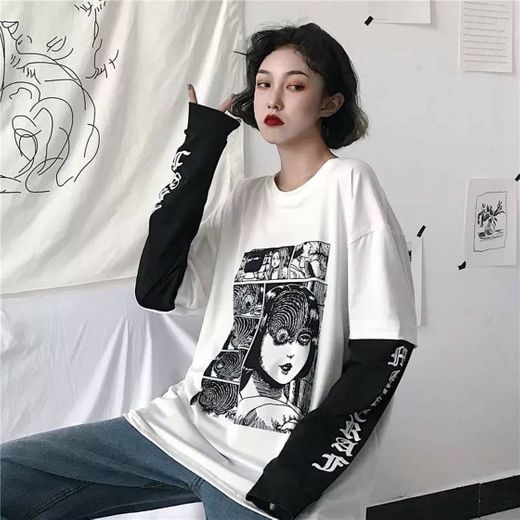 Blusa Oversize Uzumaki