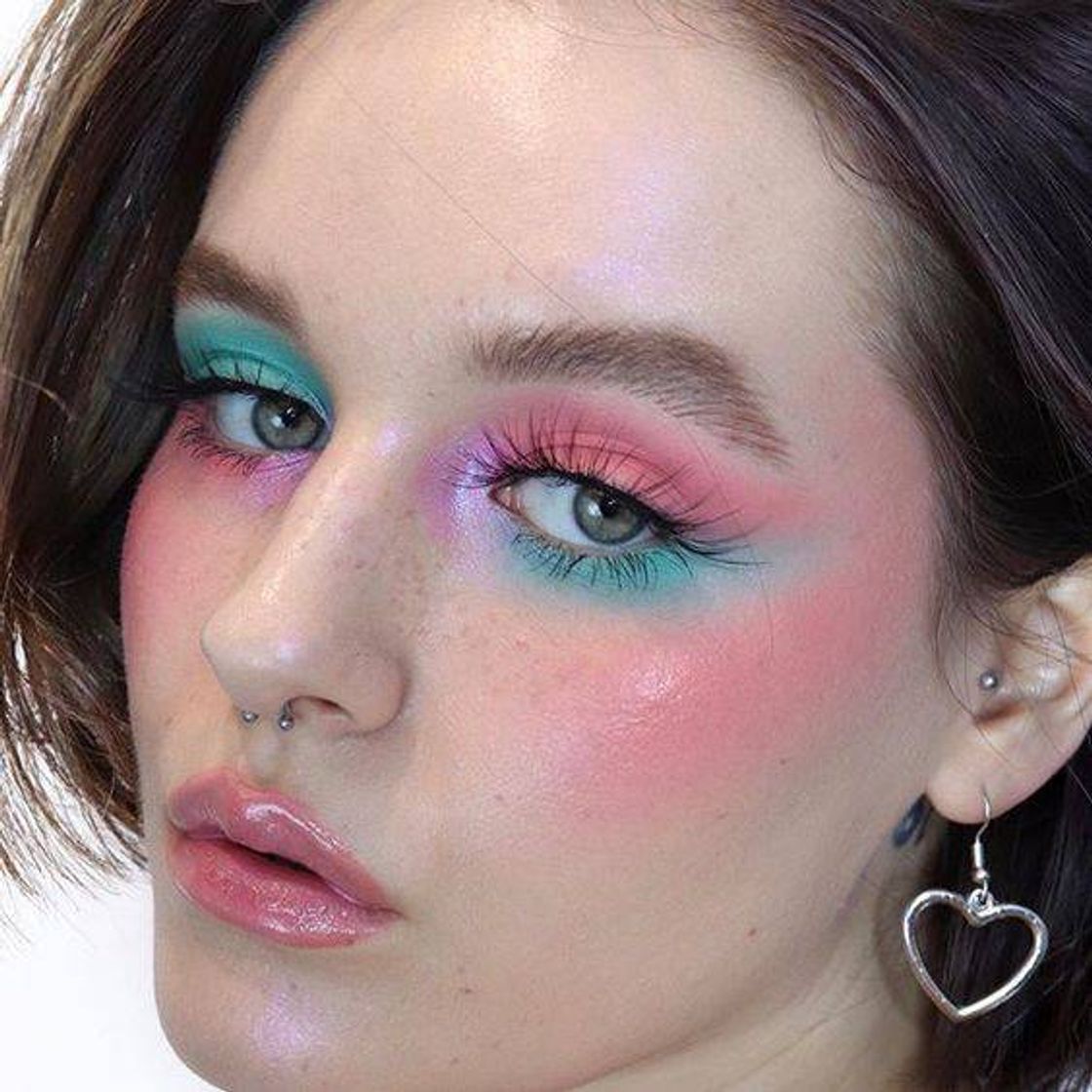 Fashion Pastel Colors Makeup