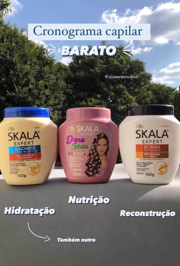 Social Cronograma capilar baratinho ✨