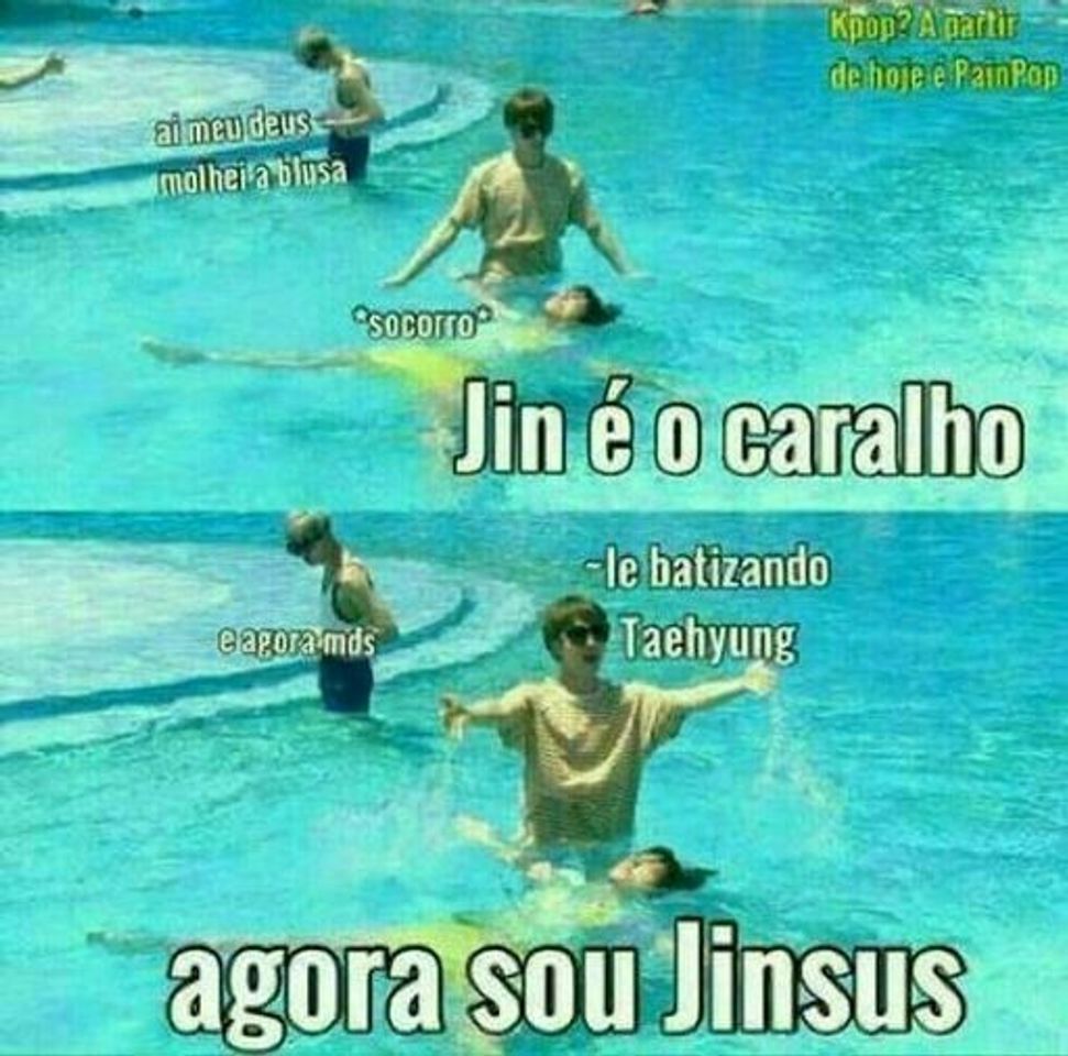 Fashion Memes do bts mais e o jin