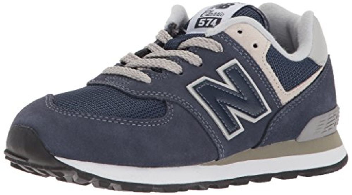 Productos New Balance 574v2 Core Lace, Modelo GC574GV, Zapatillas para Niños, Azul