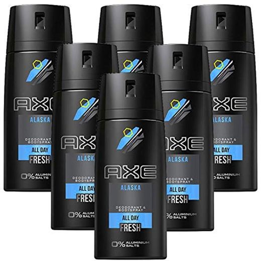 6 * Axe Desodorante Spray Desodorante Body Spray 150 Ml Alaska 6 * 150ml