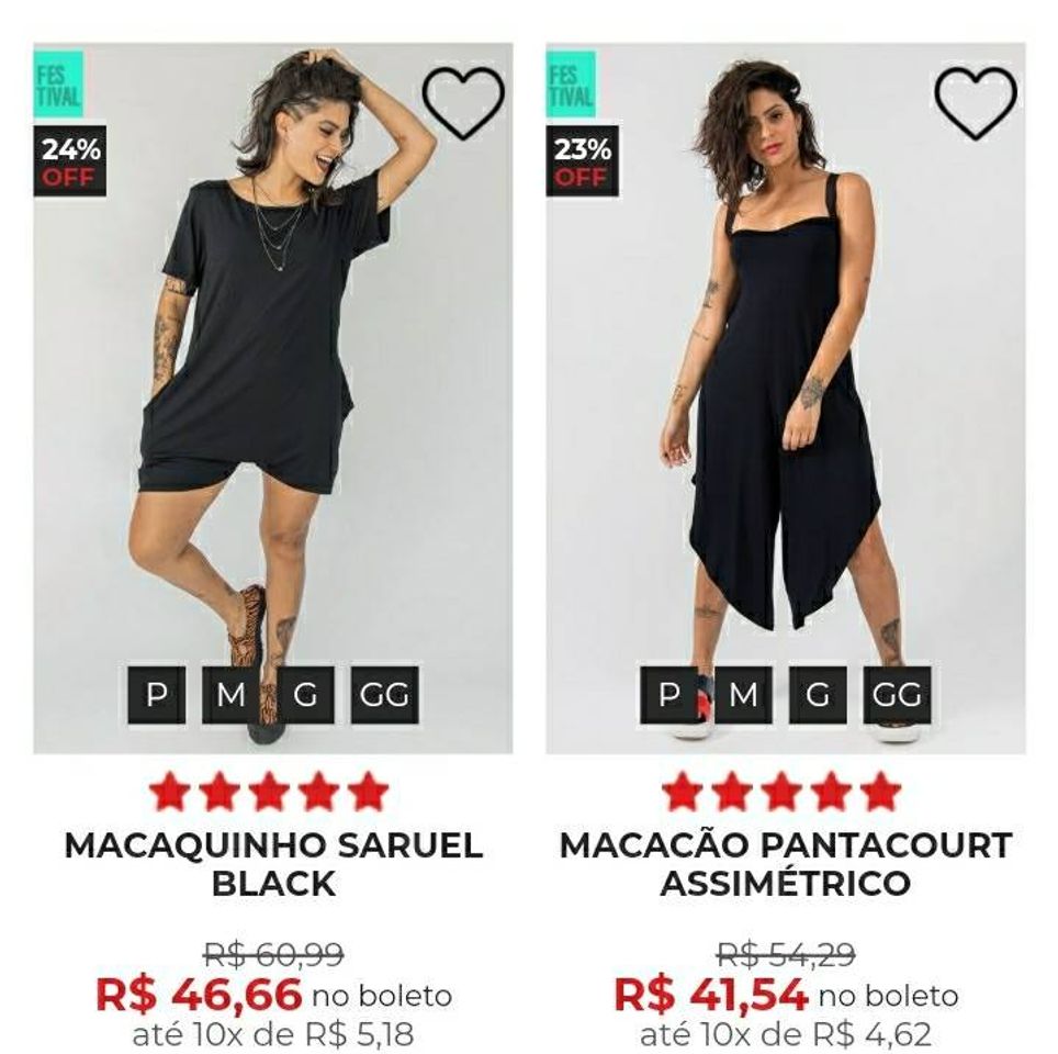 Fashion Macaquinhos Femininos