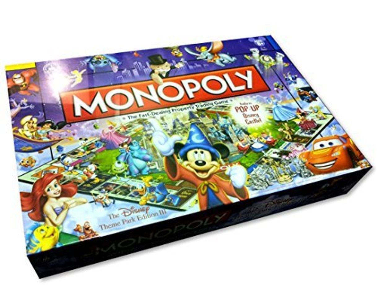 Lugar Disney Theme Park Edition III Monopoly Game by Hasbro