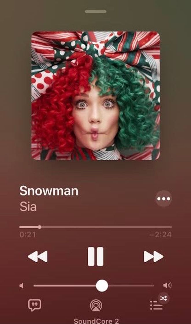 Canción Snowman