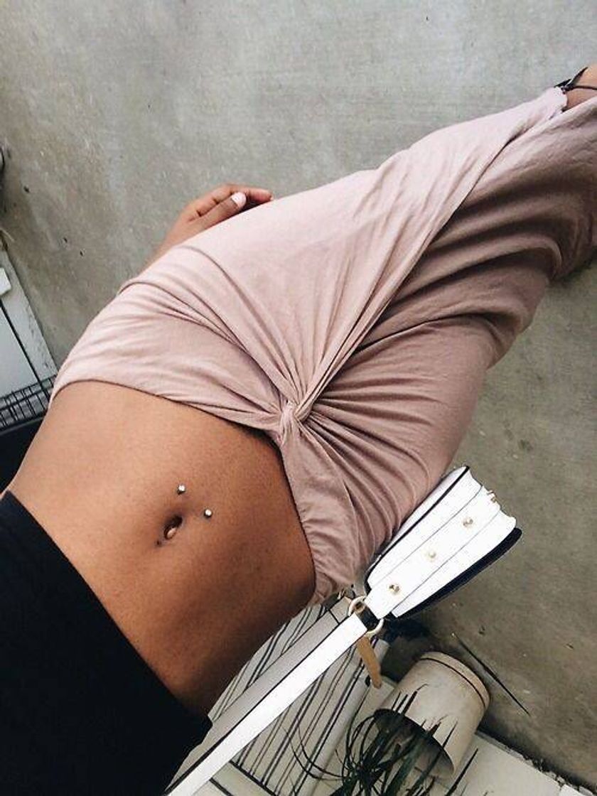 Fashion piercing na barriga🍂