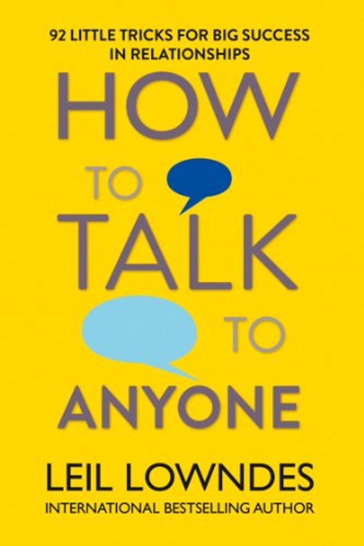 Book How to Talk to Anyone: 92 Little Tricks for Big Success in