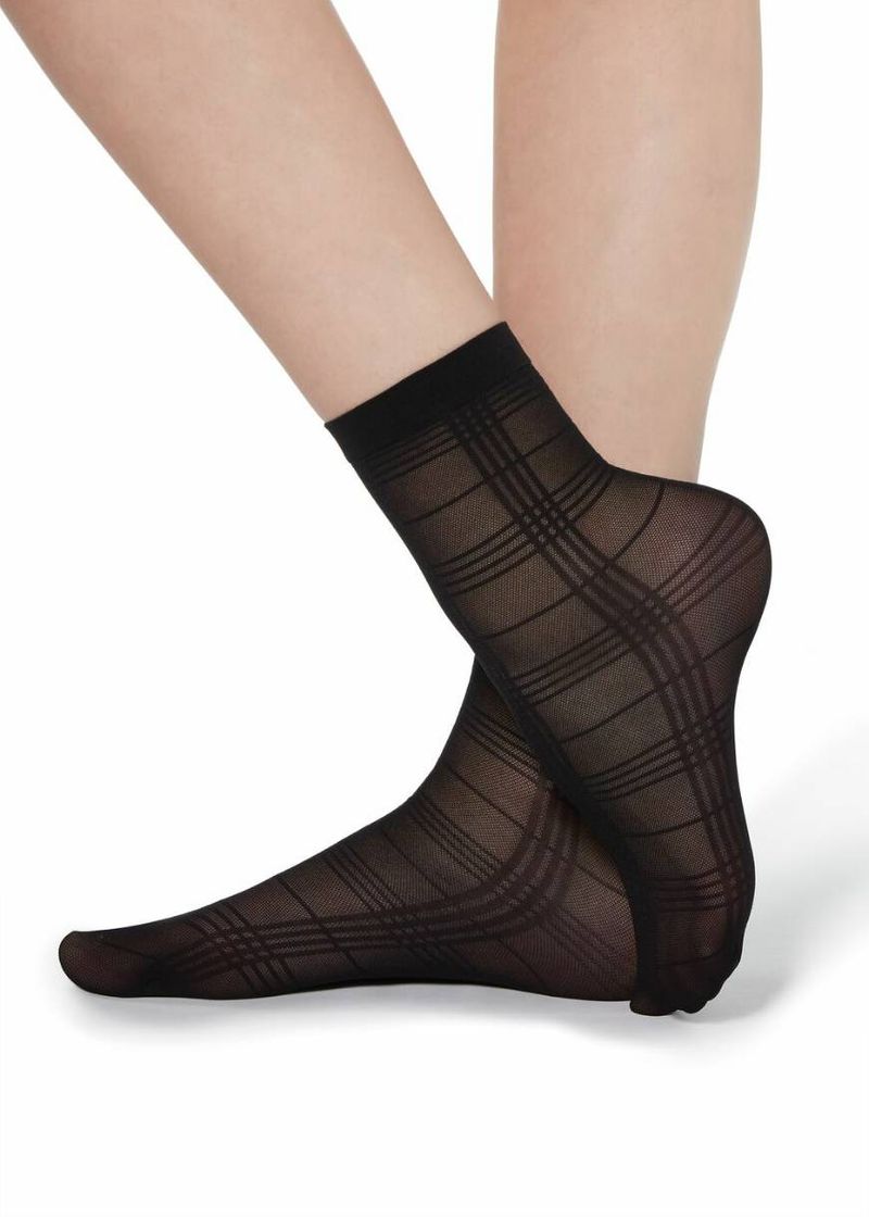 Social Calcetines con estampado geométrico - - Calzedonia
